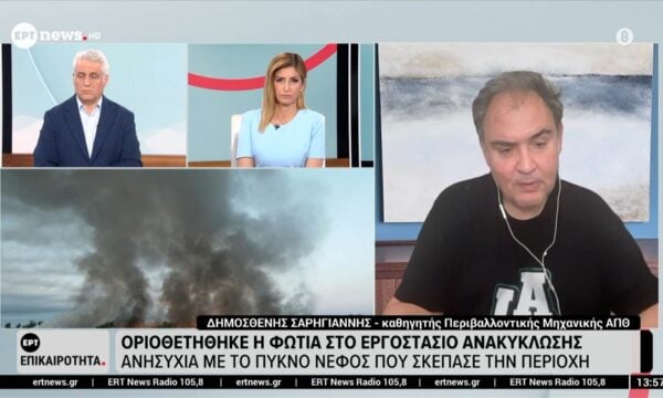 Δημοσθένης Σαρρηγιάννης: «Το πυκνό νέφος που σκέπασε τη Λάρισα είναι κάτω από τα όρια ασφαλείας»