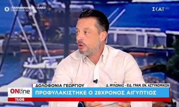 Δολοφονία Σ. Γεωργίου | Προφυλακίστηκε ο 28χρονος Αιγύπτιος