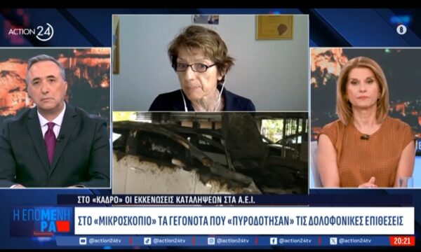 Ε. Λαμπροπούλου, καθ. εγκληματολογίας: Στο «μικροσκόπιο» τα γεγονότα που «πυροδότησαν» τις δολοφονικές επιθέσεις