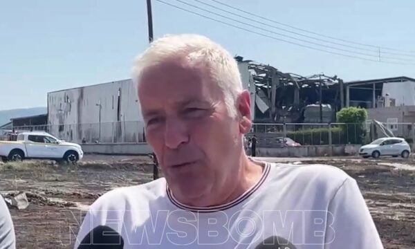 Έκρηξη σε εργοστάσιο στα Εξαμίλια: Ένας νεκρός και τέσσερις τραυματίες – Τι δήλωσε ο αντιδήμαρχος στο Newsbomb