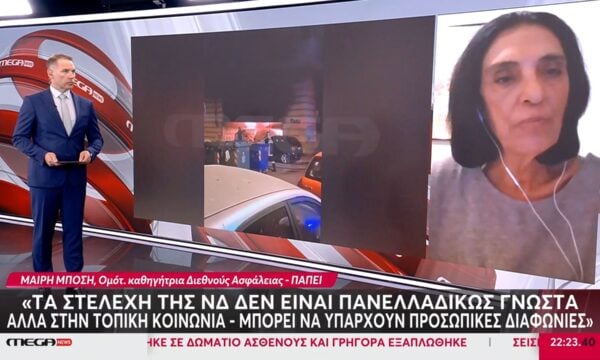 Εμπρηστικές επιθέσεις – Μ. Μπόση: «Αυτός ο θάνατος οριοθετεί την αλλαγή της βίας»