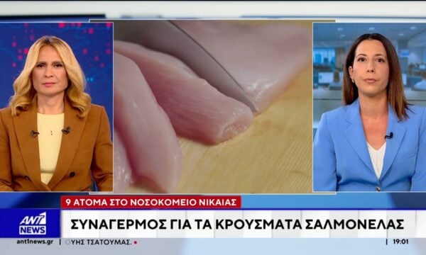 Εννέα κρούσματα σαλμονέλας και στην Αττική – Είχαν φάει όλοι στο ίδιο μαγαζί