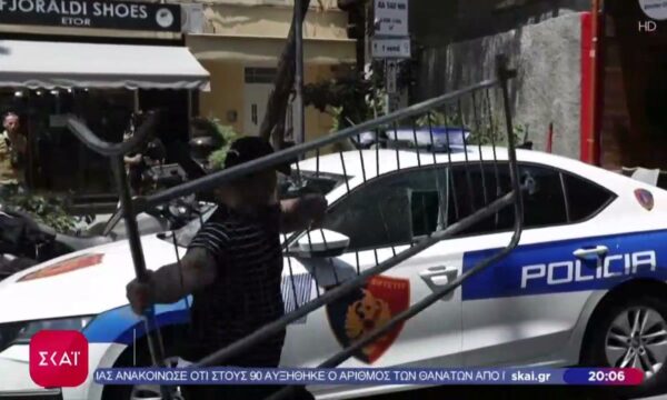 Επεισόδια στα Τίρανα με τραυματίες: Πέτρες, δακρυγόνα και συλλήψεις έξω από την Βουλή