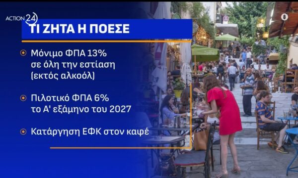 Εστίαση: Τα αιτήματα της ΠΟΕΣΕ για στήριξη και οι αυξανόμενες τιμές στα νησιά