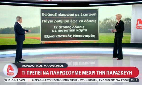 Φορολογικός «μαραθώνιος» έως τις 31 Ιουλίου – Οι πληρωμές που πρέπει να προλάβουν νοικοκυριά και επιχειρήσεις