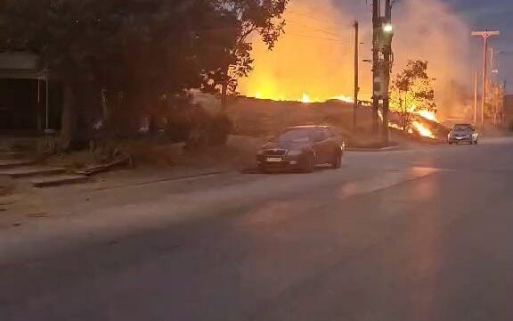 Φωτιά στη Θεσσαλονίκη, στην προέκταση Μαιάνδρου