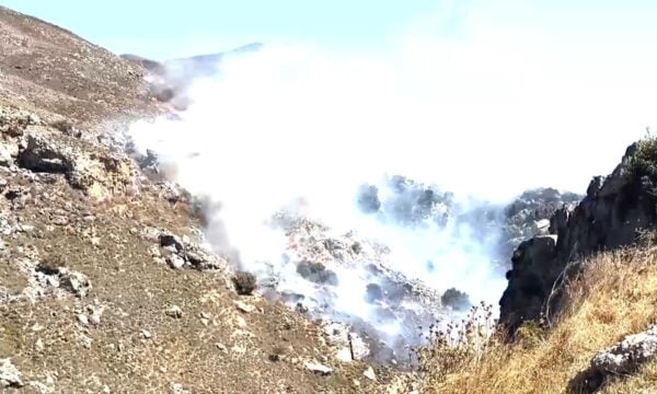 Φωτιά στο Κουρταλιώτικο Φαράγγι Ρεθύμνου Κρήτης