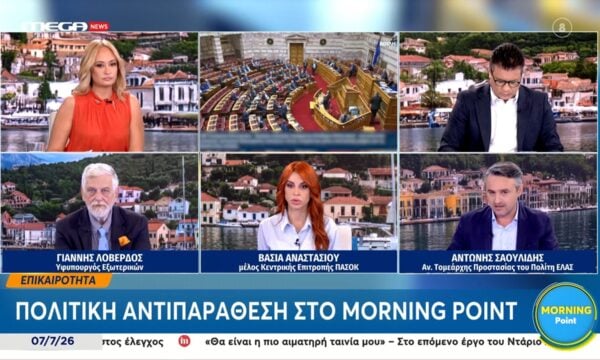 Γ. Λοβέρδος: «Θέσαμε θέμα να μην μπει η Τουρκία στο πρόγραμμα safe και δεν μπήκε»