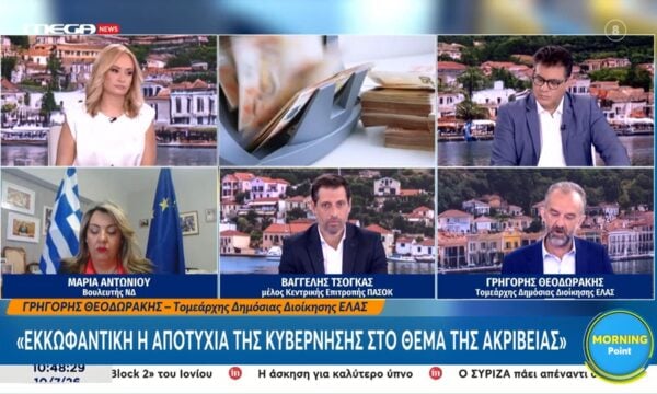 Γ. Θεοδωράκης: «Εκκωφαντική η αποτυχία της κυβέρνησης στο θέμα της ακρίβειας»