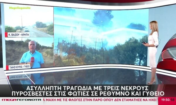 Γύθειο: Νεκρός ο υποδιοικητής της Πυροσβεστικής – Εντοπίστηκε χωρίς τις αισθήσεις του ενώ επιχειρούσε στην πυρκαγιά