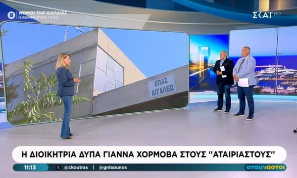 Η διοικήτρια ΔΥΠΑ, Γιάννα Χόρνοβα στους ”Αταίριαστους”