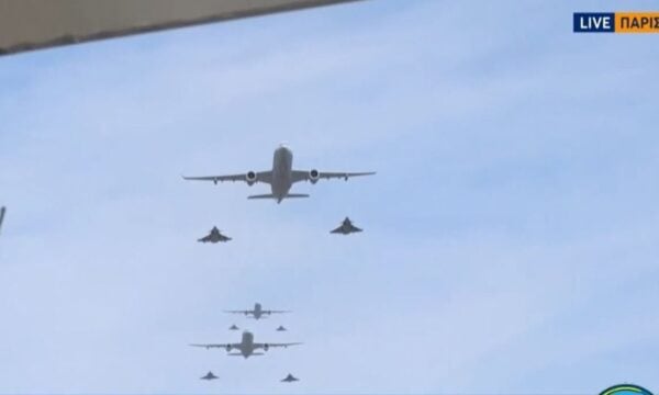 Ημέρα της Βαστίλης: Και Ελληνικά Rafale στο Παρίσι