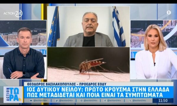 Ιός Δυτικού Νείλου: Πρώτο κρούσμα στην Ελλάδα – Πώς μεταδίδεται και ποια είναι τα συμπτώματα