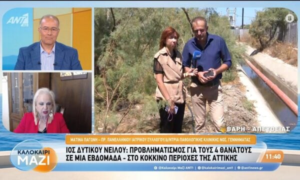 Ιός Δυτικού Νείλου: Προβληματισμός για τους 4 θανάτους σε μία εβδομάδα – Καλοκαίρι Μαζί – 31/07/2026
