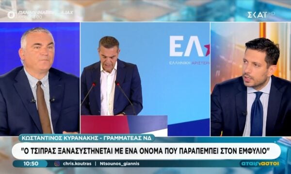 Κ. Κυρανάκης: «Ο Τσίπρας επανασυστήνεται με ένα όνομα το οποίο παραπέμπει στον Εμφύλιο »