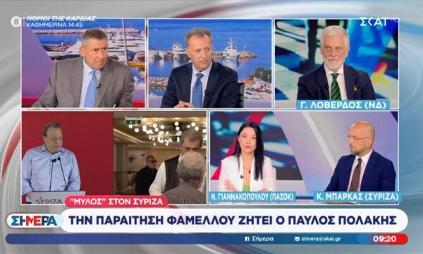 Κ. Μπάρκας: «Εδώ και 10 χρόνια ο Πολάκης θέλει να γίνει αρχηγός του ΣΥΡΙΖΑ»