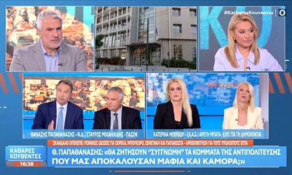 Κ.Μπέρδου: «Συνταγματικά όλοι οι πολίτες είναι ίσοι απέναντι στο νόμο ακόμη και αν έχουν εκλεγεί»