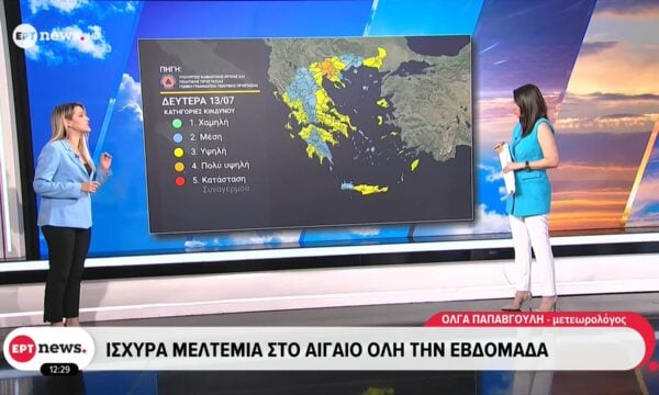 Καιρός: Άνοδος θερμοκρασίας από Τετάρτη – Η πρόγνωση από την Όλγα Παπαβγούλη