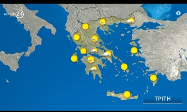 Καιρός: Άνοδος της θερμοκρασίας από Τετάρτη -Τα πρώτα 40ρια το Σαββατοκύριακο