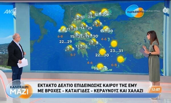 Καιρός – Καλοκαίρι Μαζί – 23/07/2026