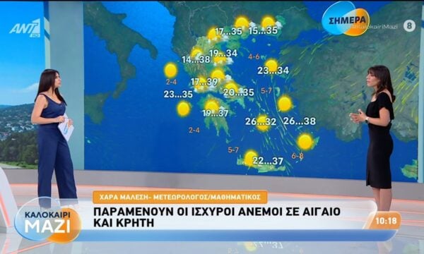 Καιρός – Καλοκαίρι Μαζί – 29/07/2026