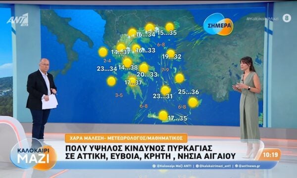 Καιρός – Καλοκαίρι Μαζί – 30/07/2026
