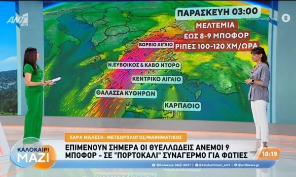 Καιρός – Καλοκαίρι Μαζί – 31/07/2026