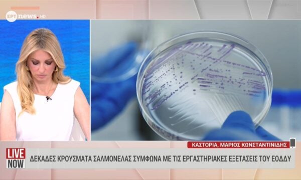 Καστοριά: Δεκάδες κρούσματα σαλμονέλας σύμφωνα με τις εργαστηριακές εξετάσεις του ΕΟΔΥ