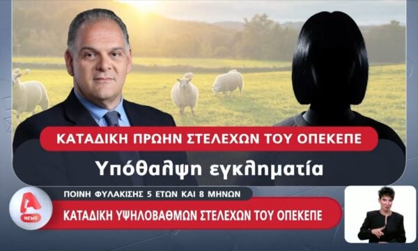Καταδίκη υψηλόβαθμων στελεχών του ΟΠΕΚΕΠΕ για την υπόθεση των παράνομων επιδοτήσεων