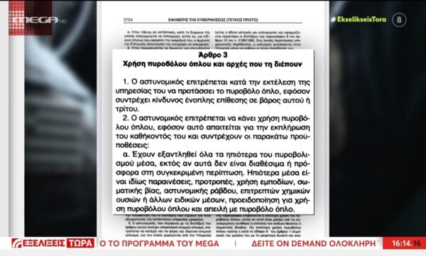 «Κουρελόχαρτο» οι κανόνες εμπλοκής της ΕΛ.ΑΣ από τους δύο αυτόκλητους “σερίφηδες” του Άργους