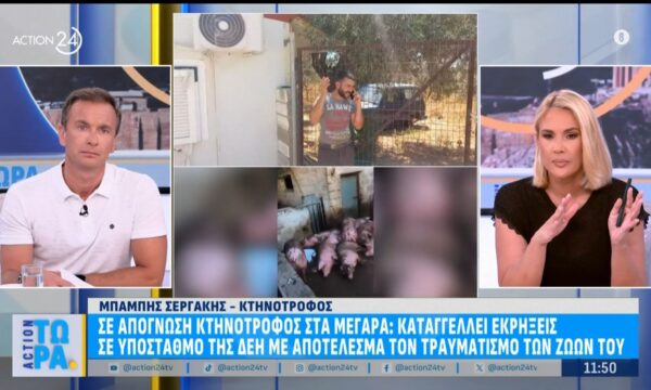 Κτηνοτρόφος στα Μέγαρα: Καταγγέλει εκρήξεις σε υπόσταθμο ΔΕΗ με αποτέλεσμα τραυματισμό ζώων