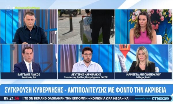 Μ. Αντωνοπούλου: «Μέσα σε 3 μήνες καταφέραμε να υπάρχει αντιπολίτευση που να μπορεί να κοιτάξει τη ΝΔ στα μάτια και να μπορεί να τη κερδίσει»