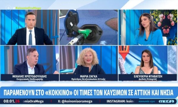Μ. Χριστοδουλίδης: «Είμαστε η 5η ακριβότερη χώρα στα καύσιμα στην Ευρώπη»