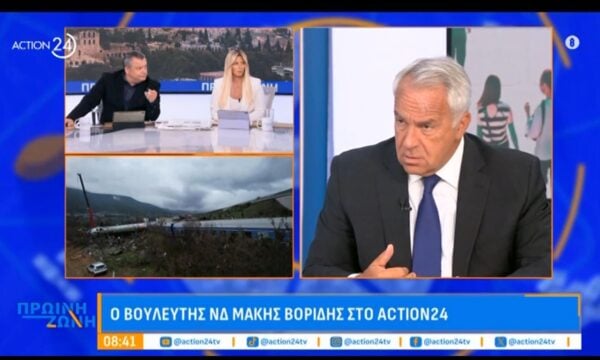 Μ. Βορίδης: «Η ευθυνή του Τριαντόπουλου είναι ότι παρέλειψε να παρέμβει για να σταματήσει η ενέργεια»
