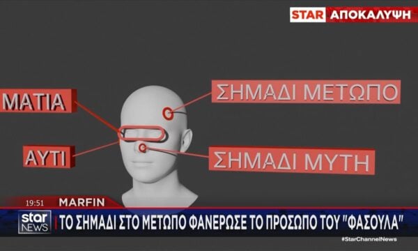Marfin: Το σημάδι στο μέτωπο φανέρωσε το πρόσωπο του «Φασούλα»