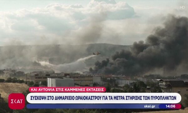 Μετά την μεγάλη πυρκαγιά σε κατάσταση έκτακτης ανάγκης οι Δήμοι Ωραιοκάστρου και Παύλου Μελά