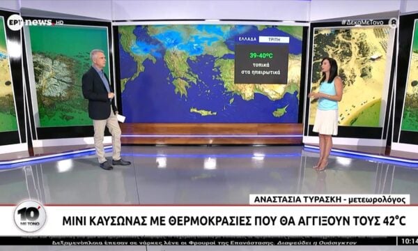 Μίνι καύσωνας με θερμοκρασίες που θα αγγίξουν τους 42 βαθμούς Κελσίου