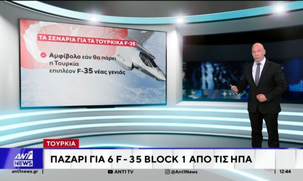 Μπαχτσελί: Δε μας κάνουν τη χάρη με τα F-35