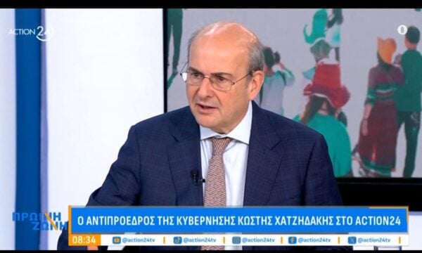 Ο Αντιπρόεδρος της Κυβέρνησης Κωστής Χατζηδάκης στην «Πρωινή Ζώνη»