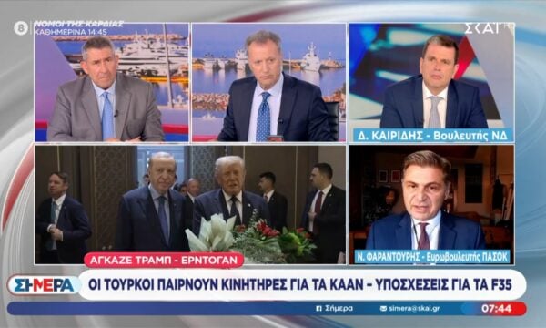 Ο Δ. Καιρίδης και ο Ν. Φαραντούρης για τη Σύνοδο του ΝΑΤΟ στην Άγκυρα