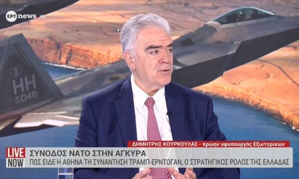 Ο Δημήτρης Κούρκουλας στο «Live Now»