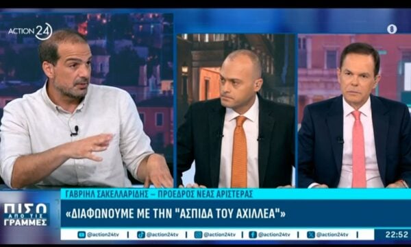 Ο Γαβριήλ Σακελλαρίδης στο “Πίσω από τις Γραμμές”