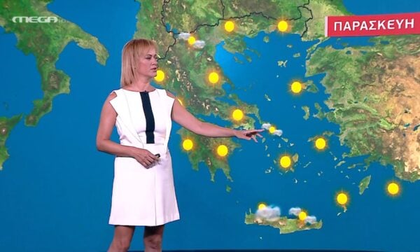 Ο καιρός την Παρασκευή 31 Ιουλίου – Χριστίνα Ρήγου, μετεωρολόγος