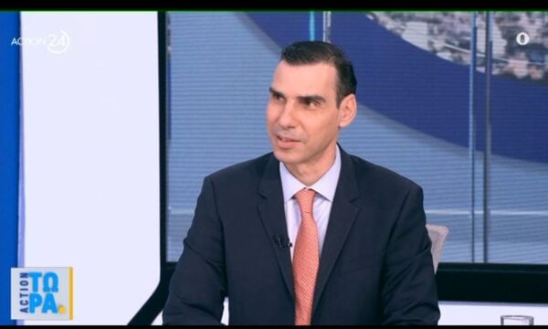 Ο Υφυπουργός Υγείας Μάριος Θεμιστοκλέους στο «Action24»