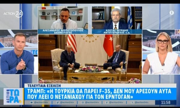 Οι Α. Δεσποτόπουλος και Κ. Ιατρίδης στο Action Τώρα