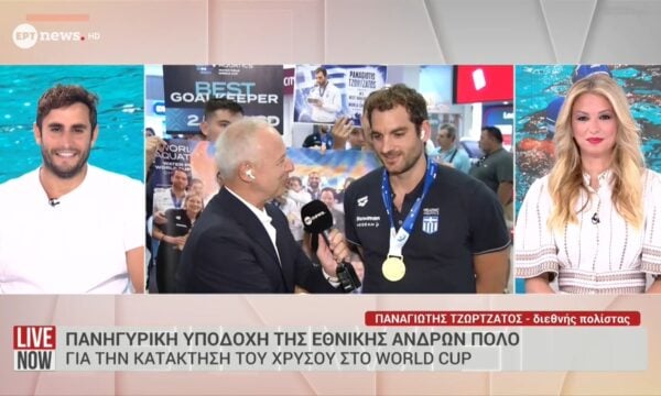 Οι δηλώσεις του Δημήτρη Νικολαΐδη και του Παναγιώτη Τζωρτζάτου κατά την άφιξή τους στο «Ελ. Βενιζέλος»