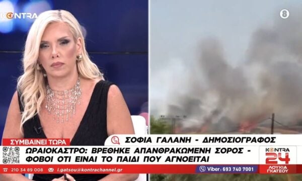 Οικογενειακή τραγωδία από τη φωτιά στο Δερβένι Θεσσαλονίκης: Εντοπίστηκε νεκρό και το παιδί του 66χρονου