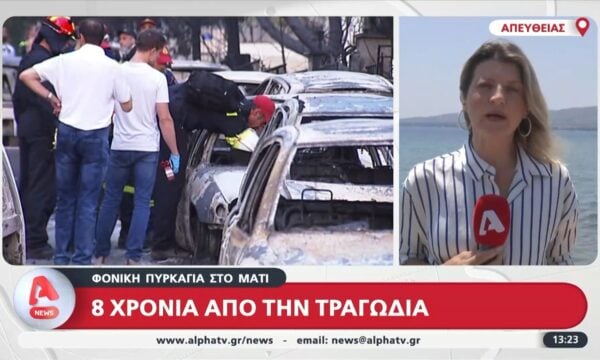 Οκτώ χρόνια σήμερα από την τραγωδία στο Μάτι