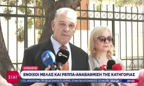 ΟΠΕΚΕΠΕ: Ποινή φυλάκισης 5 ετών και 8 μηνών σε Μελά και Ρέππα για υπόθαλψη εγκληματία