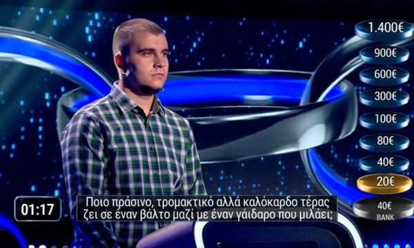 Ποιο πράσινο, τρομακτικό αλλά καλόκαρδο τέρας ζει σε έναν βάλτο μαζί με έναν γάιδαρο που μιλάει…
